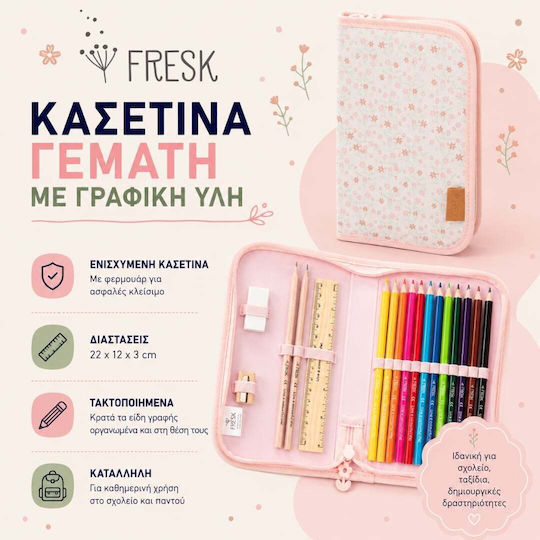 Fresk Filled Pencil Case