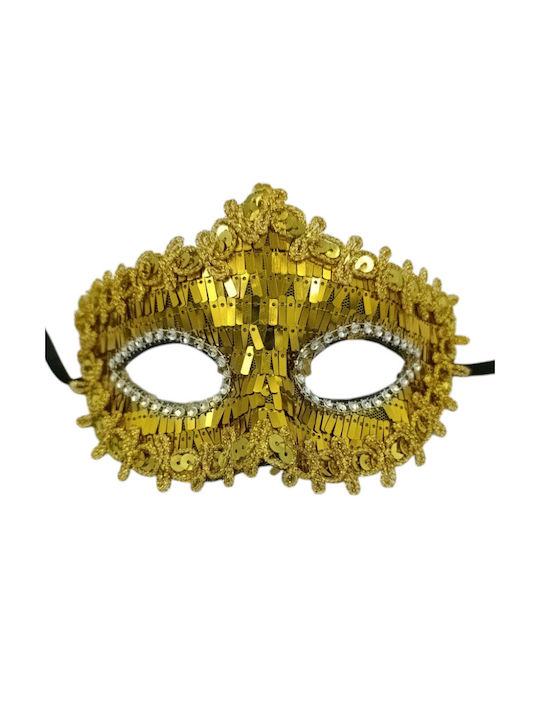 Venetian Mask Sequins 5 Colours Silver