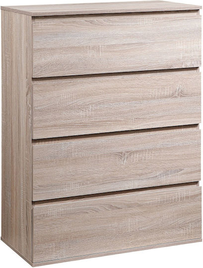 Comodă Din Lemn 80x40x105cm Comodă Din Lemn 80x40x105cm