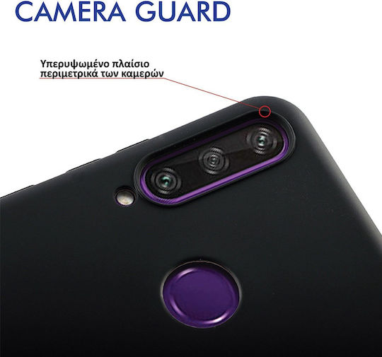 Volte-Tel Silicone Camera Guard Back Cover with Neck Strap Black for Poco X8 Pro Max