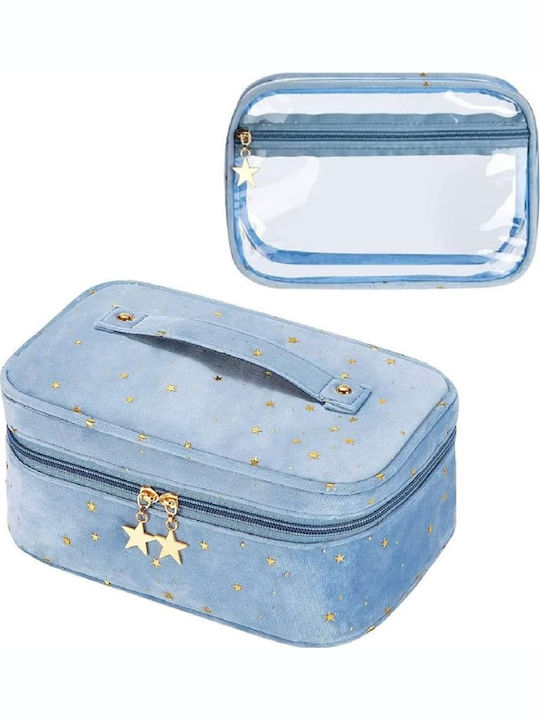 Toiletry Bag in Blue color