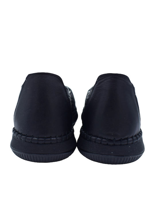 Anatomic Women's Leather Black Slip-Ons