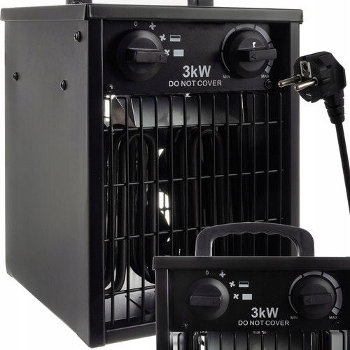 Startseite Ventilatorenheizung Allgemeine Verwendung Bormann 3000W Grau
