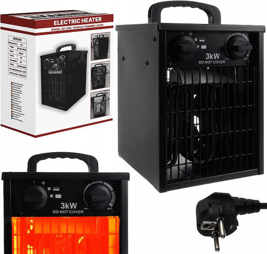 Startseite Ventilatorenheizung Allgemeine Verwendung Bormann 3000W Grau