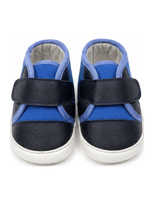 Panino Βρεφικά Sneakers Αγκαλιάς Μπλε