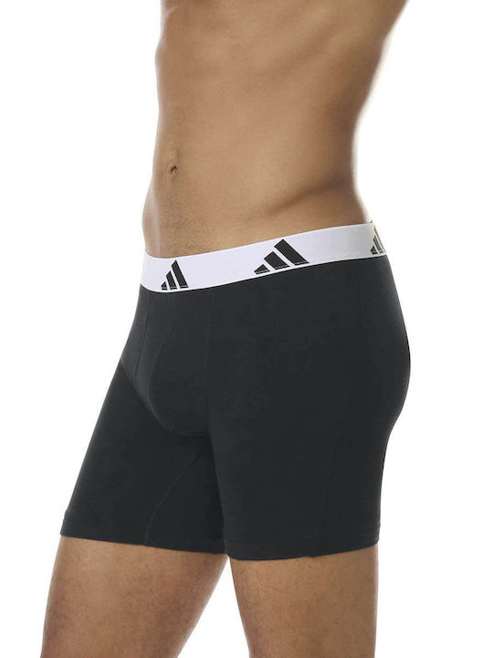 Herren Boxershorts Schwarz 3er Pack