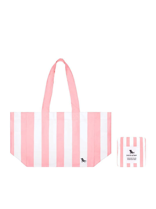 Fabric Beach Bag Pink