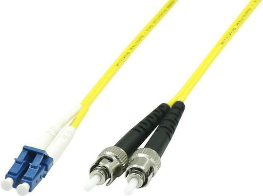 Microconnect Fiber Optic Cable LC/UPC-ST/UPC 3m Yellow 1pcs