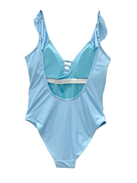 Light Blue Swimsuit