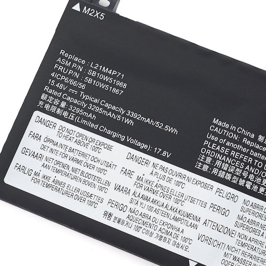 Lenovo Γνήσια Μπαταρία για Lenovo