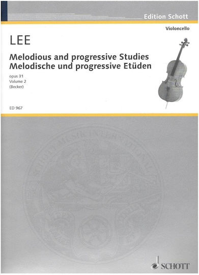 Nakas Lee - Melodische Und Progressive Etueden N.2 Op.31 за Виолончело