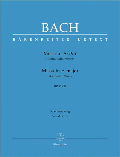 Barenreiter Bach - Missa In A Major pentru Voce