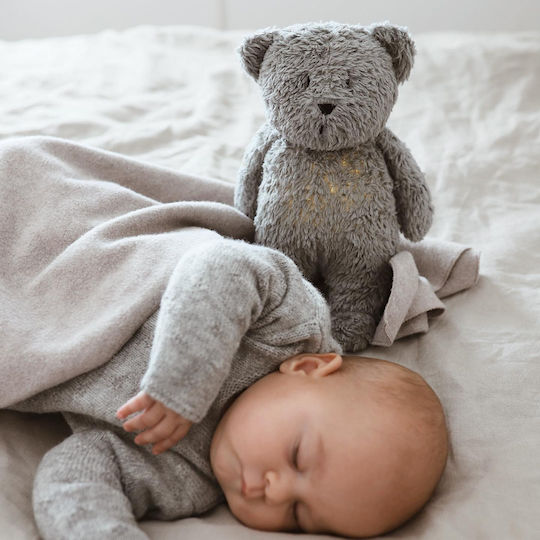 Оферта Помощник За Сън Moonie 2.0 Сив И Памучни Муселини Babyono 3 Бройки