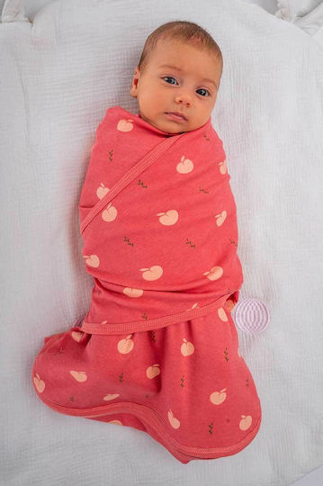 Offer Swaddle Blanket Blisssnug Lovely Apples Pink & Ewan Deluxe Sheep Sleep Aid