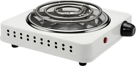 Avizar Compact 1500w Portable Electric Hot Plate 21cm Heating Plate White
