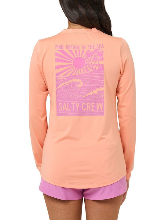 Salty Crew Sun Protection Shirt Orange Salty Crew Sun Protection Shirt Orange