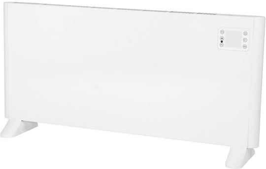 Eurom Alutherm Wifi Convector Electric Pardoseală 2000W cu Termostat Electronic și WiFi 92x45.8cm Alb