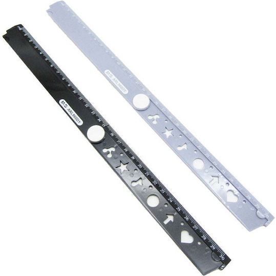 M&G Lineal 30cm Faltbar 2 Farben 1 Stück