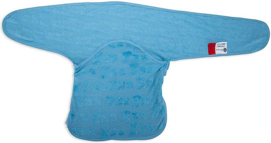 Offer Sleep Pip Crib Bumper Deluxe & Blisssnug Swaddle Blanket Light Blue Grey 2 Pieces