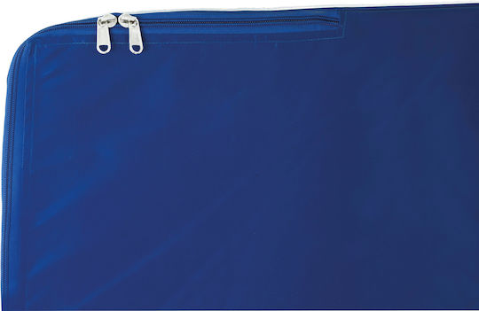 AMILA Fitnessmatte für Kunstturnen Blau (200x100x4cm)