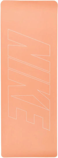 Nike Reversible Στρώμα Γυμναστικής Yoga Πορτοκαλί (180x66cm)