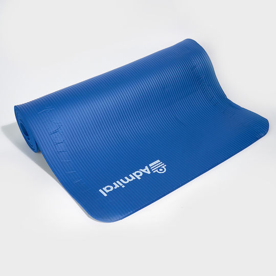 Admiral Fitnessmatte Pilates Blau (183x61x1cm)