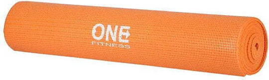 One Fitness Exercise Mat Orange (173x61cm)