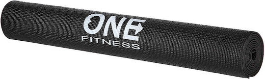 One Fitness Exercise Mat Black (173.5x61cm)