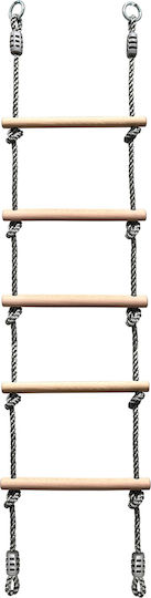 HyperMotion HyperMotion Kinder Kletternetz mit Schaukel Beige