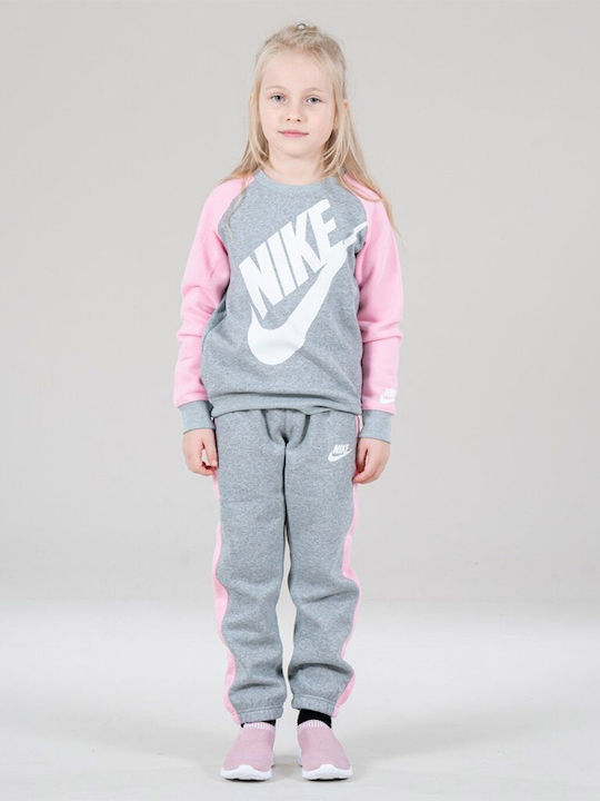 Kids Sweatpants Set Gray 2pcs FUTURA CREW