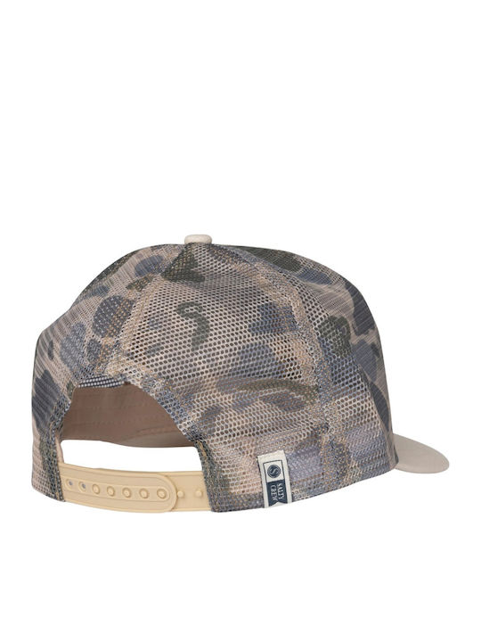 Salty Crew On A Mission W Trucker Cap Off White
