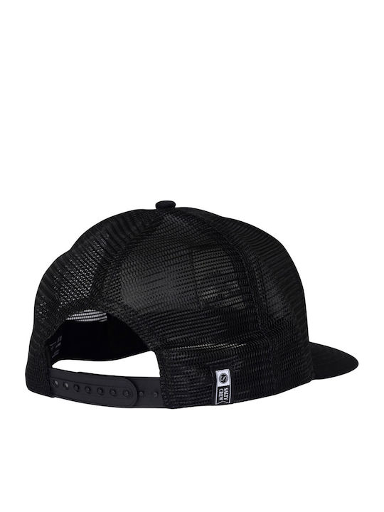 Salty Crew Striper Trucker Cap Black