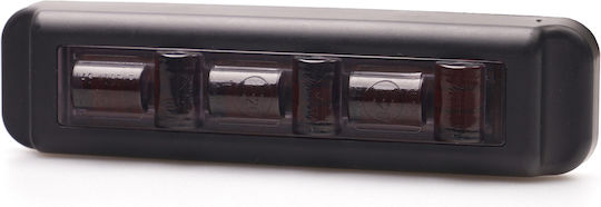 Led Strobe 3 Smd 2 Functions Orange 12v-24v Ip68