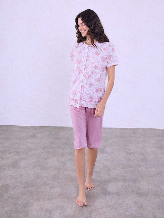 Celestino Schlafanzug & Pyjamas für Damen Lila