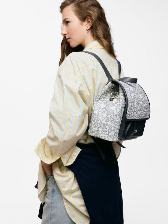 Kaos Backpack Women's Drawstring Bag Grey / Ecru