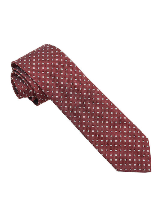 Boss Herren Seidenkrawatte in Burgundischer Farbe