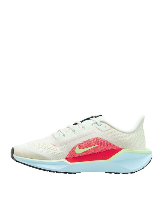 Air Zoom Pegasus 41 Αθλητικά Παιδικά Παπούτσια Running με Κορδόνια Μπεζ