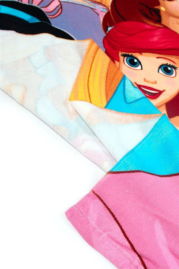 Плажна Кърпа Quick Dry Disney Home Princess 334 70x140 Пастелно Лилава 100% Микрофибър