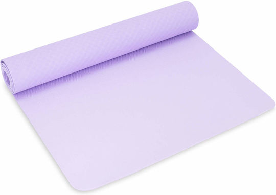 Spokey Trainingsmatte Yoga Lila (183x61x0,4cm)