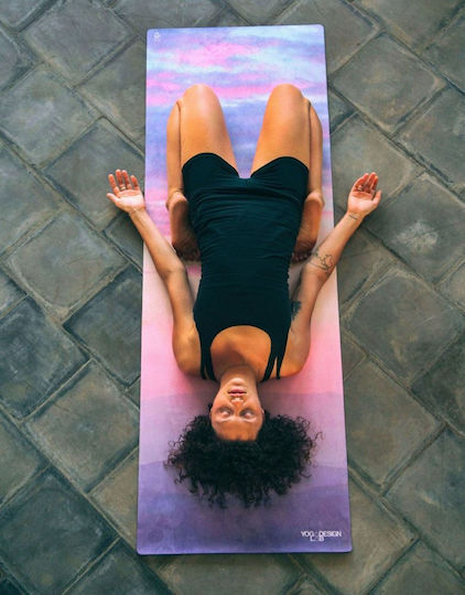 Yoga Design Lab Yoga Trainingsmatte Beige (178x61x0,15cm)