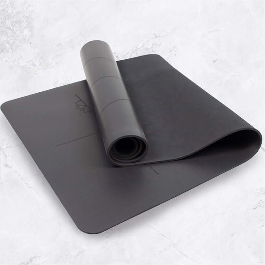 Myga Στρώμα Γυμναστικής Yoga Μαύρο (195x68cm)