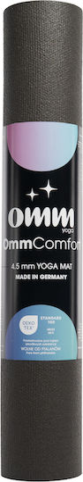 OMM Yoga Exercise Mat Grey 183x60cm