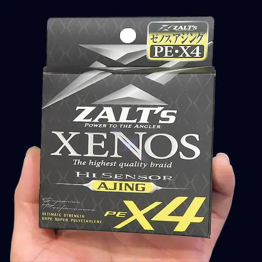 Angelschnur Zalt’s Xenos X4 Hi Sensor Ajing 150m 0.094mm Pe#0.3