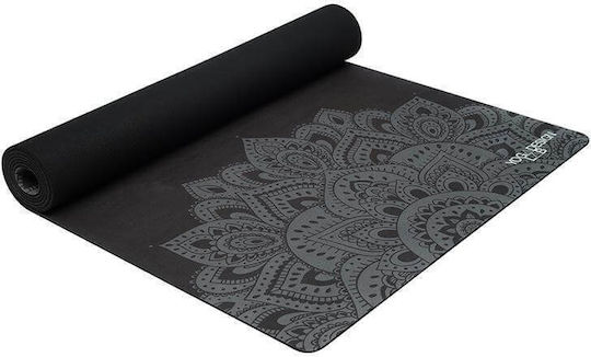 Yoga Design Lab Yoga Trainingsmatte Schwarz 178x61x0.15cm