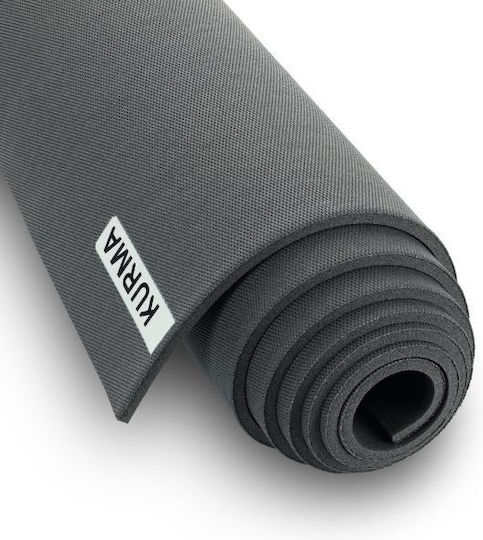 Kurma Trainingsmatte Yoga Schwarz (200x60cm)