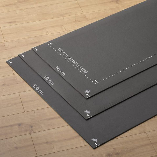Kurma Trainingsmatte Yoga Schwarz (200x60cm)
