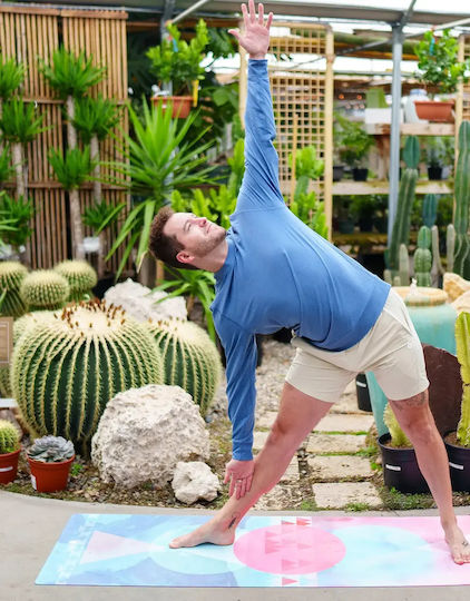 Yoga Design Lab Mături De Exerciții Yoga Bej (178x61cm)