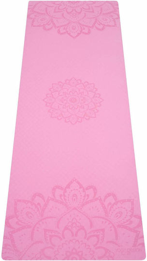 Yoga Design Lab Матрак За Фитнес Йога Розов (173x61см)