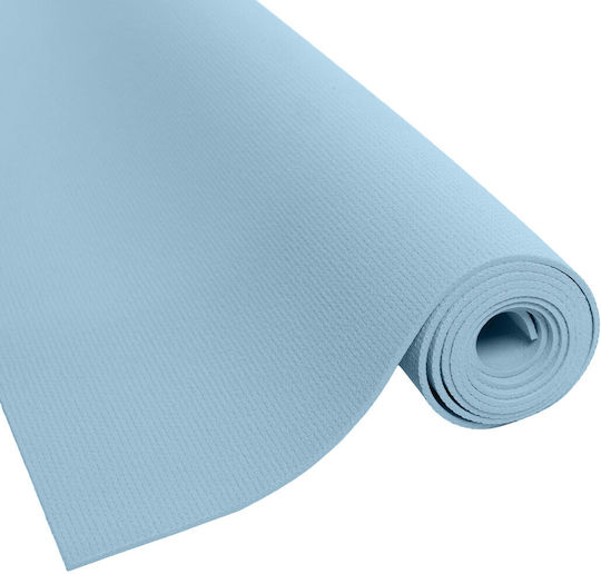 OMM Στρώμα Γυμναστικής Yoga Μπλε (183x60cm)