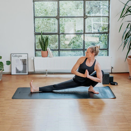 Bodhi Bodhi Trainingsmatte Yoga Blau 200x66cm